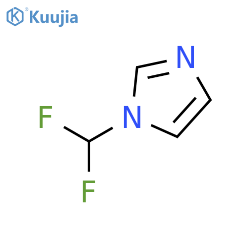 1-(difluoromethyl)-1H-imidazole structure