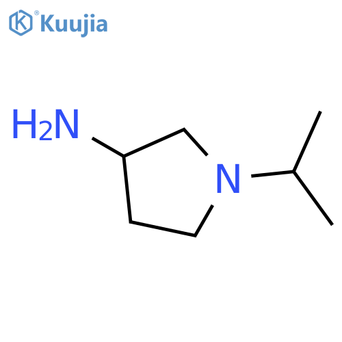 (3S)-1-(propan-2-yl)pyrrolidin-3-amine structure