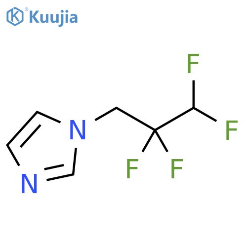1-(2,2,3,3-tetrafluoropropyl)-1H-Imidazole structure