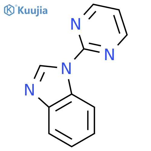1-(pyrimidin-2-yl)-1H-1,3-benzodiazole structure