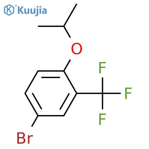4-Bromo-1-propan-2-yloxy-2-(trifluoromethyl)benzene structure