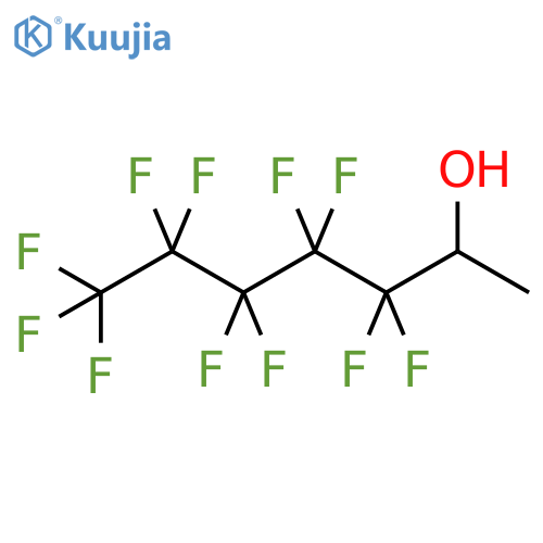 3,3,4,4,5,5,6,6,7,7,7-Undecafluoro-2-heptanol structure