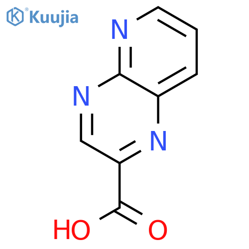Pyrido2,3-bpyrazine-2-carboxylic acid structure