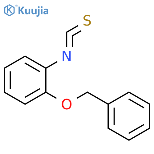 Benzene, 1-isothiocyanato-2-(phenylmethoxy)- structure