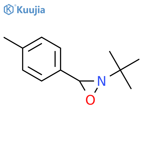 OXAZIRIDINE, 2-(1,1-DIMETHYLETHYL)-3-(4-METHYLPHENYL)- structure