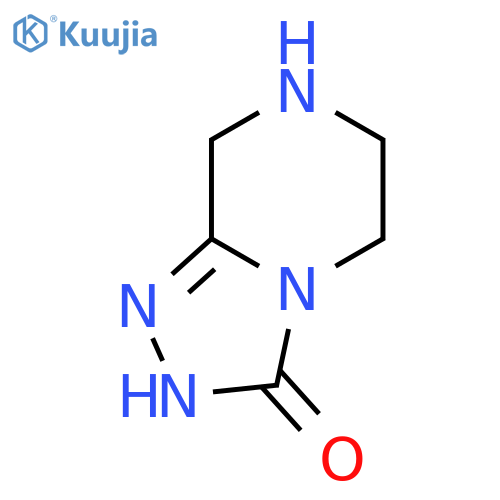 3-Hydroxy-5,6,7,8-tetrahydro-[1,2,4]triazolo[4,3-a]pyrazine structure