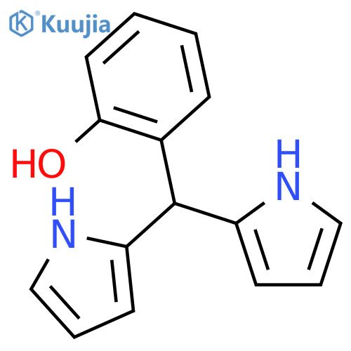 Phenol, 2-(di-1H-pyrrol-2-ylmethyl)- structure