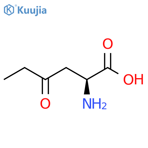 2-amino-4-oxohexanoic acid structure