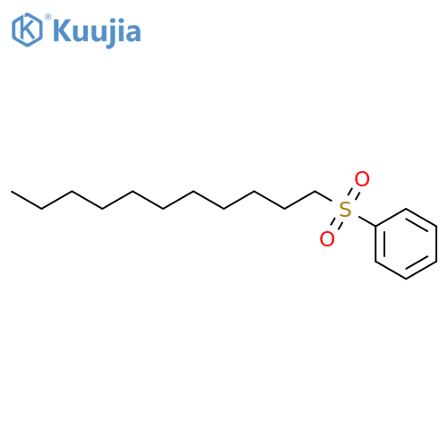 Benzene, (undecylsulfonyl)- structure