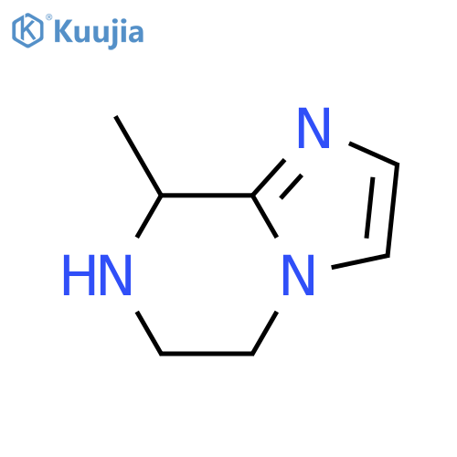 8-methyl-5,6,7,8-tetrahydroimidazo[1,2-a]pyrazine structure