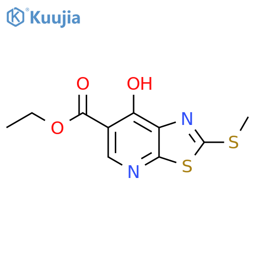 ethyl 2-(Methylthio)-7-oxo-4,7-dihydrothiazolo[5,4-b]pyridine-6-carboxylate structure