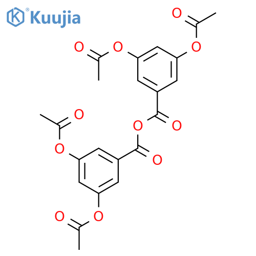 Benzoic acid, 3,5-bis(acetyloxy)-, anhydride structure