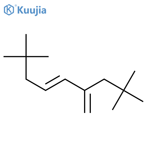4-Nonene, 2,2,8,8-tetramethyl-6-methylene- structure