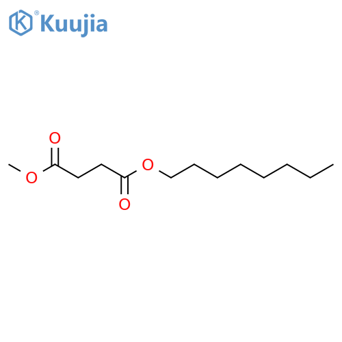 BUTANEDIOIC ACID, METHYL OCTYL ESTER structure