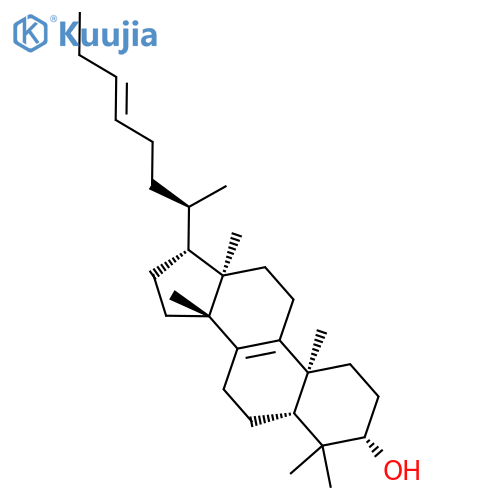 Pregn-8-en-3-ol, 20-(3-hexenyl)-4,4,14-trimethyl-, (3b,5a,20R)- structure