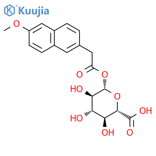 Demethyl Naproxen Acyl-β-D-glucuronide structure