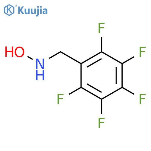 N-(pentafluorophenyl)methylhydroxylamine structure