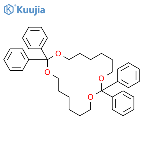 1,3,10,12-TETRAOXACYCLOOCTADECANE, 2,2,11,11-TETRAPHENYL- structure