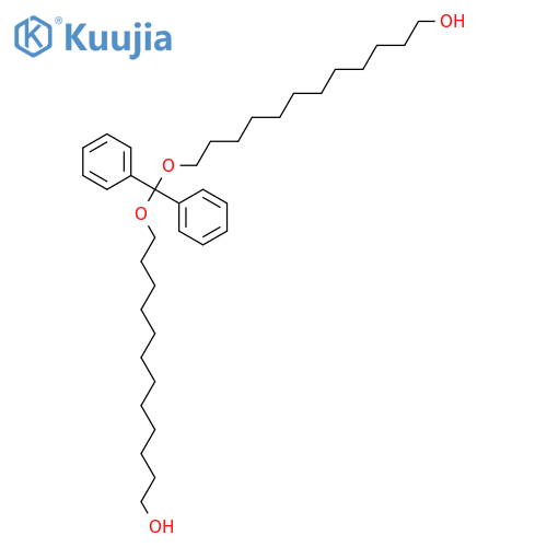 1-Dodecanol, 12,12'-[(diphenylmethylene)bis(oxy)]bis- structure