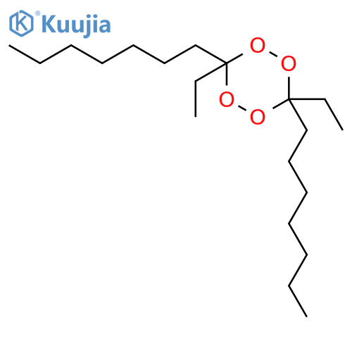 1,2,4,5-Tetroxane, 3,6-diethyl-3,6-diheptyl- structure