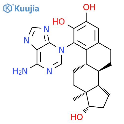 2-Hydroxy Estradiol 1-N3-Adenine structure