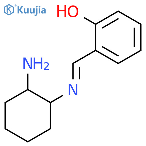 Phenol, 2-[[(2-aminocyclohexyl)imino]methyl]- structure
