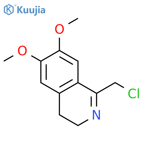 1-(Chloromethyl)-6,7-dimethoxy-3,4-dihydroisoquinoline structure