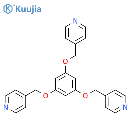 Pyridine, 4,4',4''-[1,3,5-benzenetriyltris(oxymethylene)]tris- structure