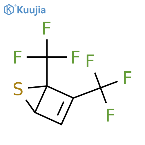 5-Thiabicyclo[2.1.0]pent-2-ene, 1,2-bis(trifluoromethyl)- structure