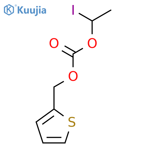 CARBONIC ACID, 1-IODOETHYL 2-THIENYLMETHYL ESTER structure