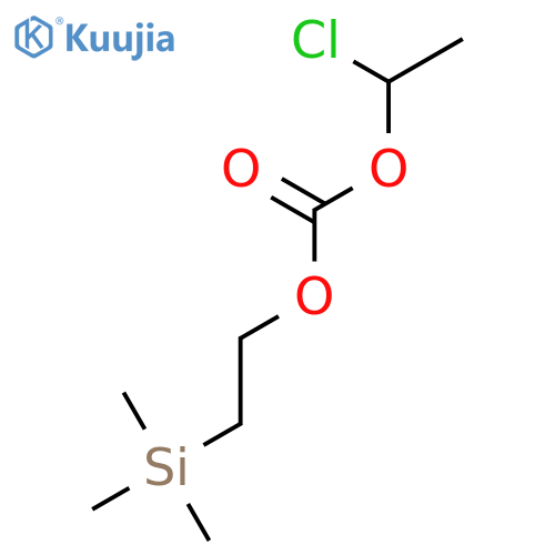 CARBONIC ACID, 1-CHLOROETHYL 2-(TRIMETHYLSILYL)ETHYL ESTER structure