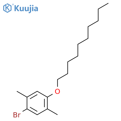 BENZENE, 1-BROMO-4-(DECYLOXY)-2,5-DIMETHYL- structure