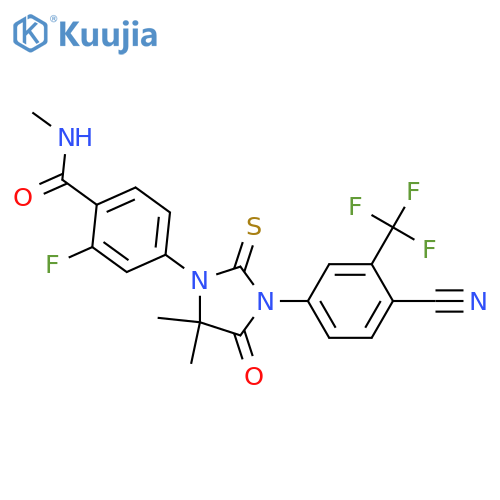 Enzalutamide structure
