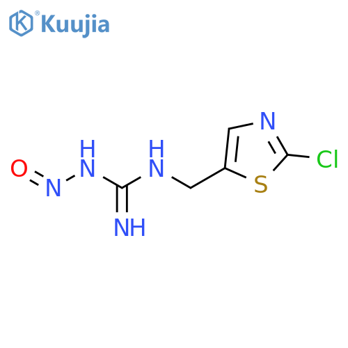GUANIDINE, N-[(2-CHLORO-5-THIAZOLYL)METHYL]-N'-NITROSO- structure