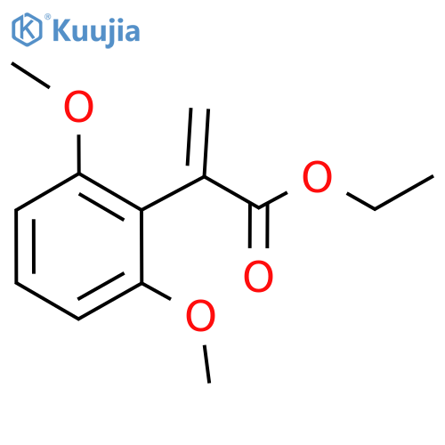 ethyl 2-(2,6-dimethoxyphenyl)acrylate structure
