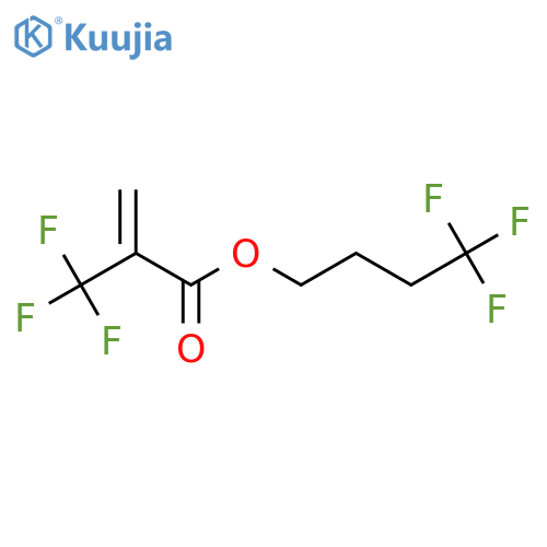 4,4,4-Trifluorobutyl 2-(trifluoromethyl)prop-2-enoate structure