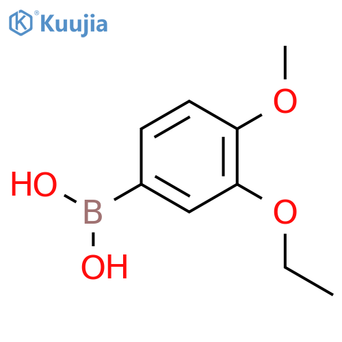 3-Ethoxy-4-methoxyphenylboronic acid structure