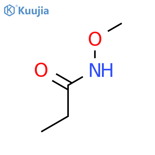 Propanamide, N-methoxy- structure