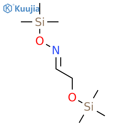 ACETALDEHYDE, [(TRIMETHYLSILYL)OXY]-, O-(TRIMETHYLSILYL)OXIME structure