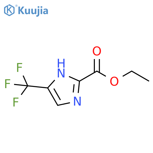 ethyl 4-(trifluoromethyl)-1H-imidazole-2-carboxylate structure