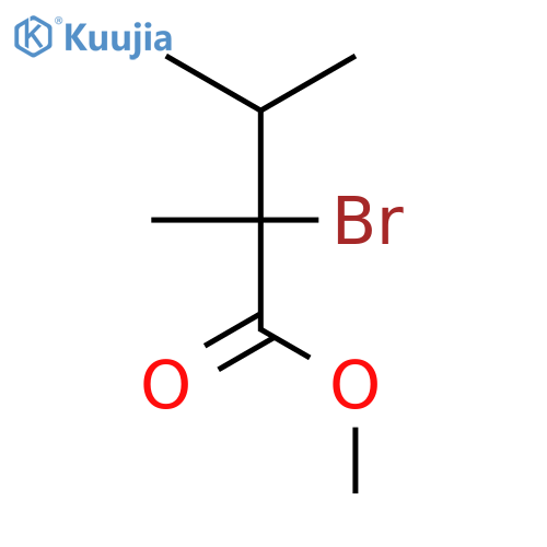 methyl 2-bromo-2,3-dimethylbutanoate structure