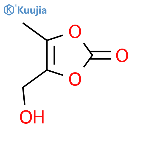 4-(Hydroxymethyl)-5-methyl-1,3-dioxol-2-one structure