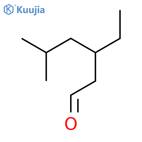 Hexanal, 3-ethyl-5-methyl- structure