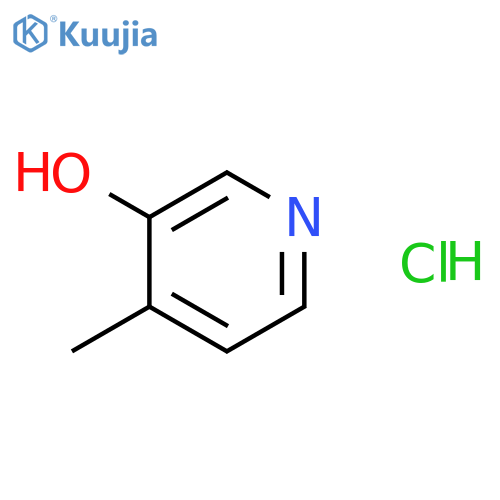 3-PYRIDINOL, 4-METHYL-, HYDROCHLORIDE (1:1) structure