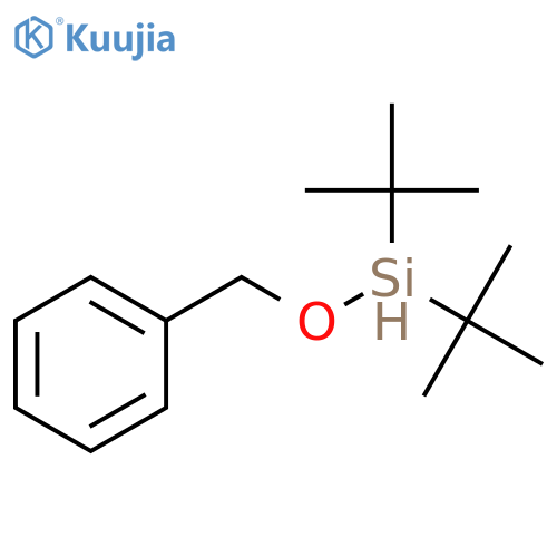 Silane, bis(1,1-dimethylethyl)(phenylmethoxy)- structure