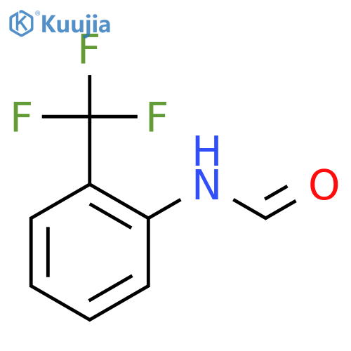 Formamide, N-[2-(trifluoromethyl)phenyl]- structure