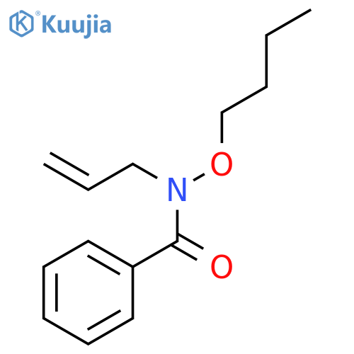 BENZAMIDE, N-BUTOXY-N-2-PROPENYL- structure