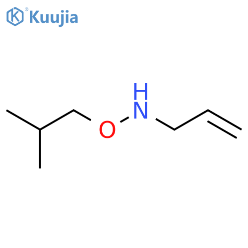2-PROPEN-1-AMINE, N-(2-METHYLPROPOXY)- structure