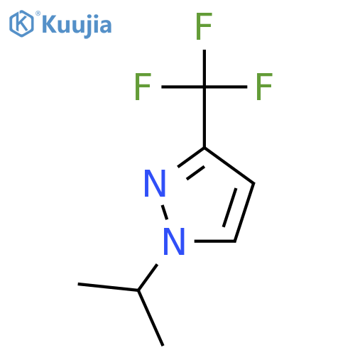 1-Isopropyl-3-(trifluoromethyl)pyrazole structure