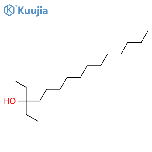 3-Pentadecanol, 3-ethyl- structure